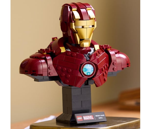 LEGO Marvel Super Heroes 76327 Popiersie Iron Mana MK4 - 1331663 - zdjęcie 10